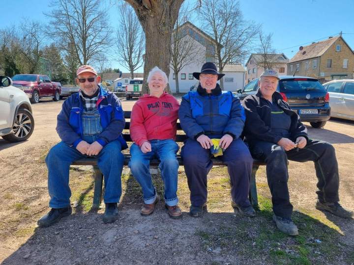 ein Teil der Friedhofsgang