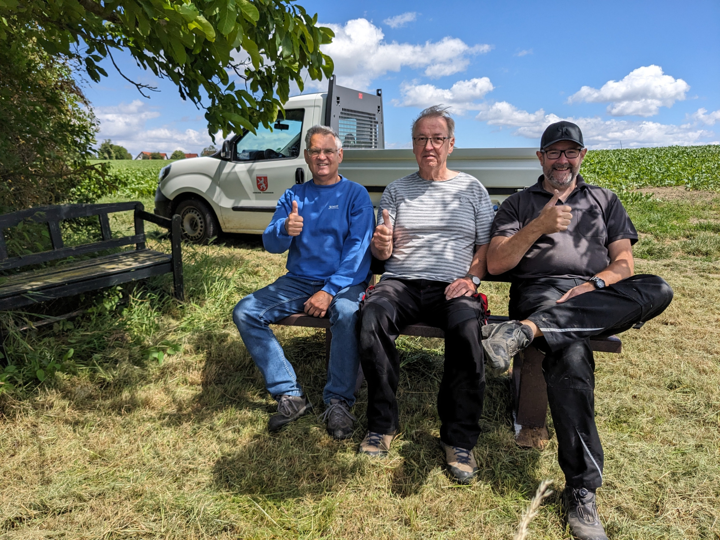 die Grenzbank Köngernheim-Friesenheim und ihre Erbauer - RolanHöhr, Friedhelm Leber und Hauke Blecken